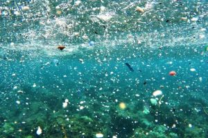 Microplastics in water