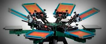 Screen printing machine